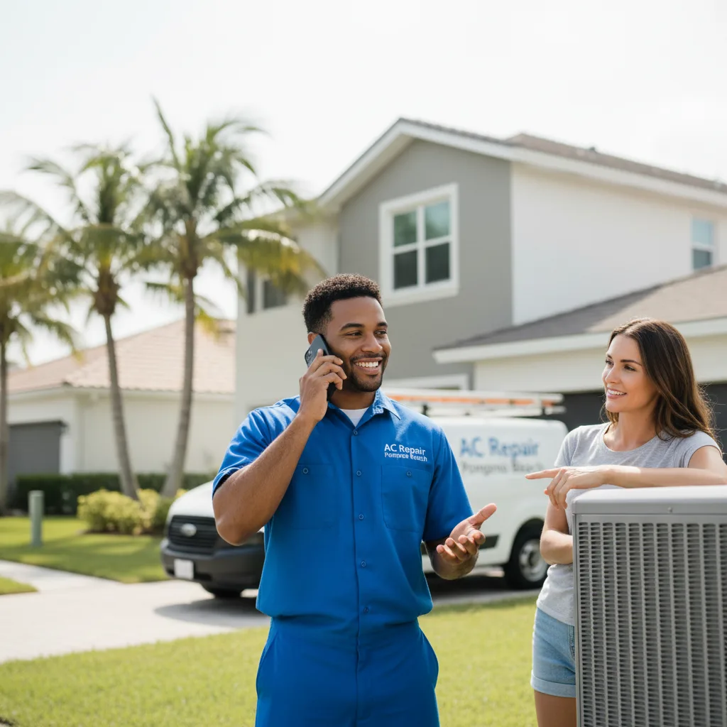 AC Repair Pompano Beach customer support in Munroe Falls